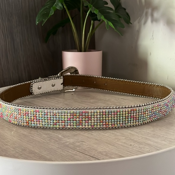 Rhinestones Western Belt - Picture 6 of 14